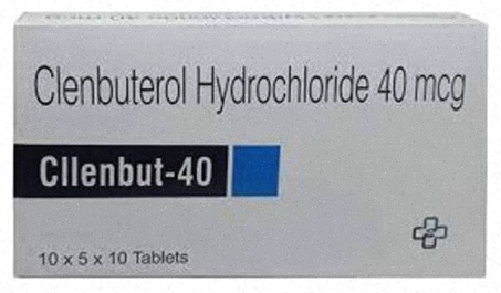 Clenbuterol HCL 40 mcg