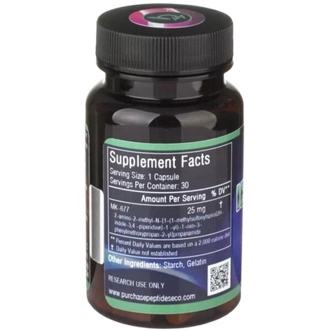 Acheter Ibutamoren MK-677 25 mg